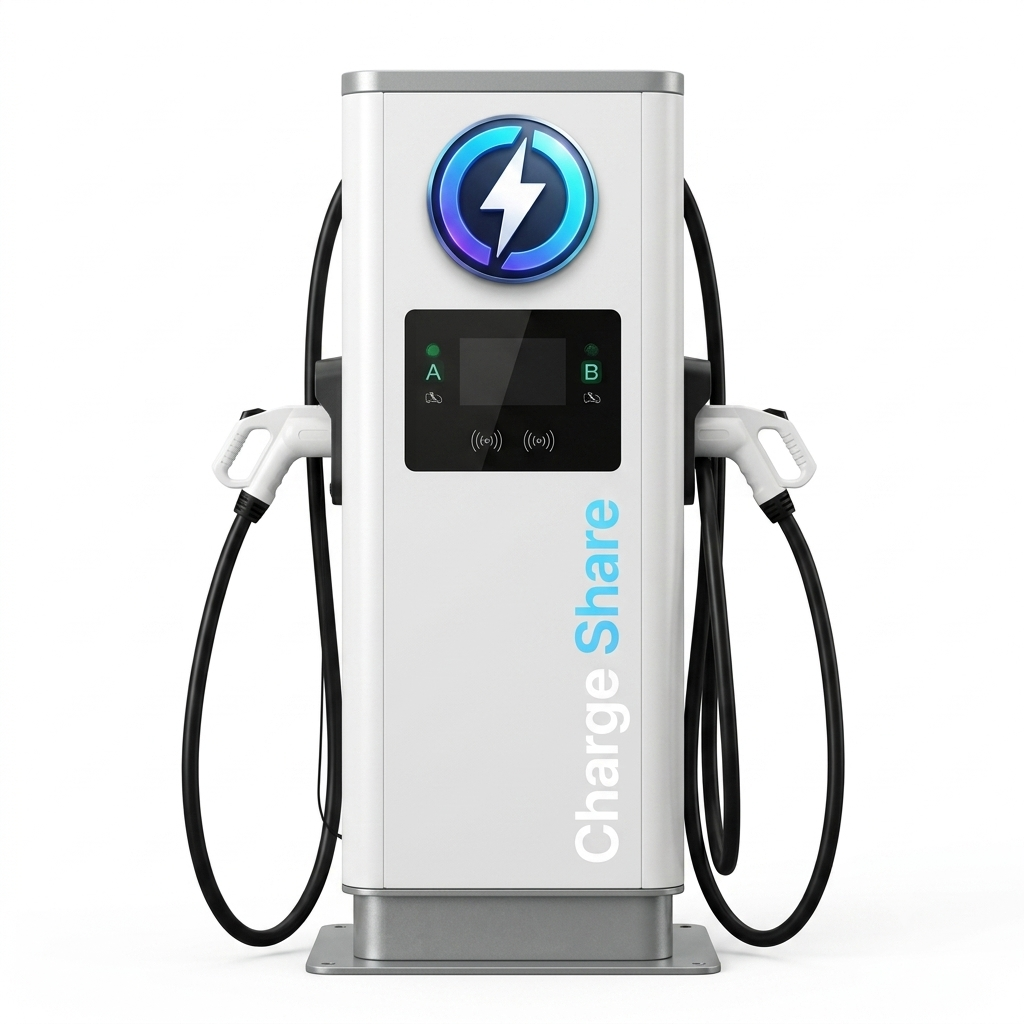Estação DC 80kW ChargeShare
